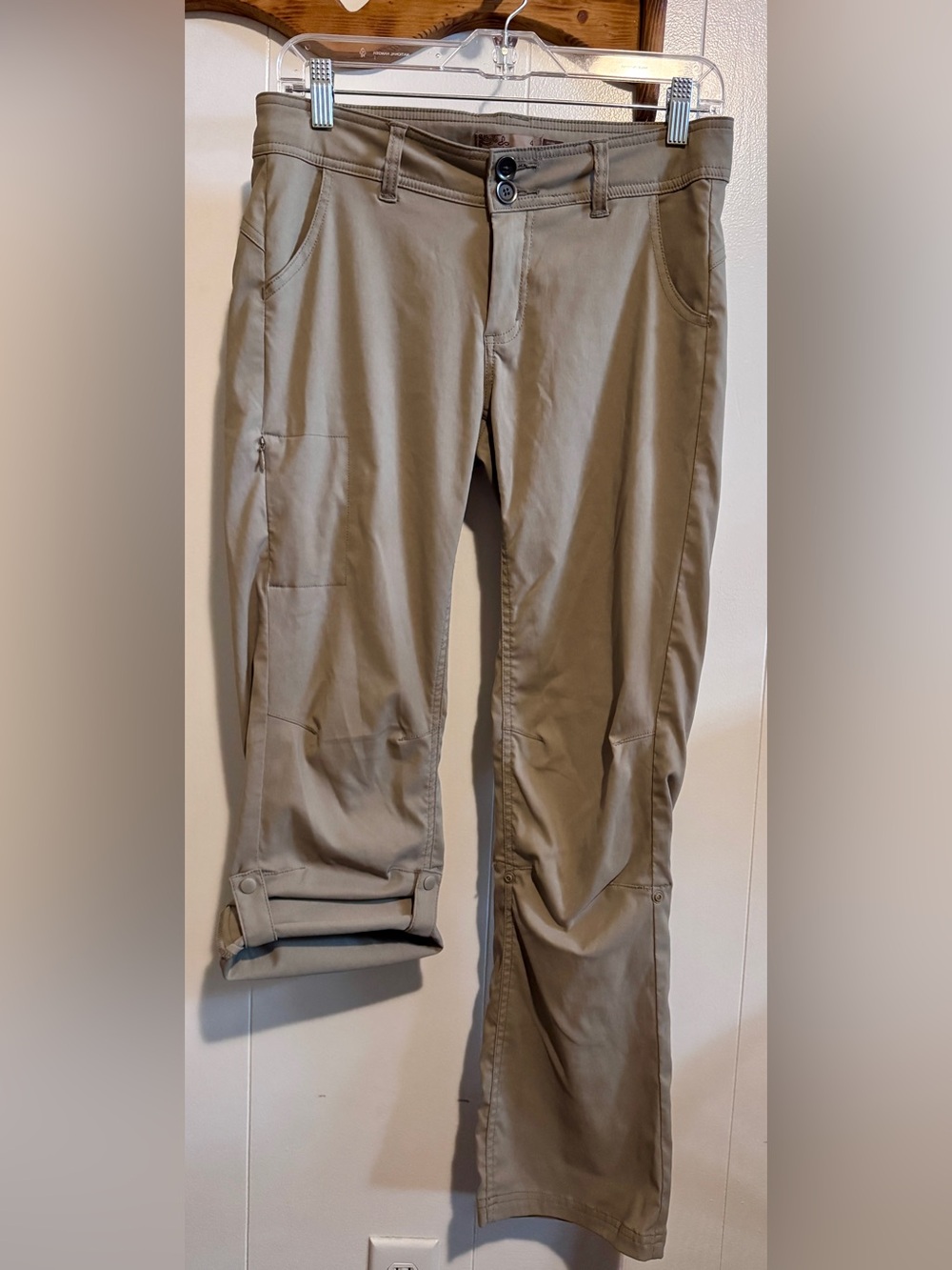 Prana Women's Straight-Leg Pants in Khaki